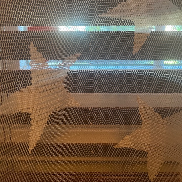 Aurora Home: sheer star curtains (set of 2 panels) - Picture 3 of 4